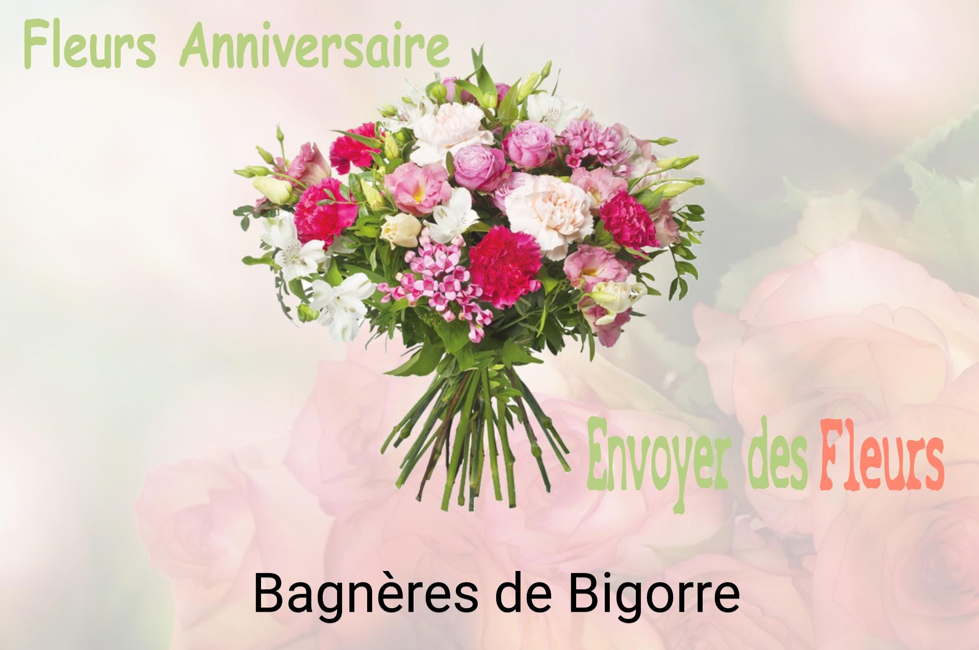 Bouquet de fleurs d’anniversaire livré à Bagnères-de-Bigorre