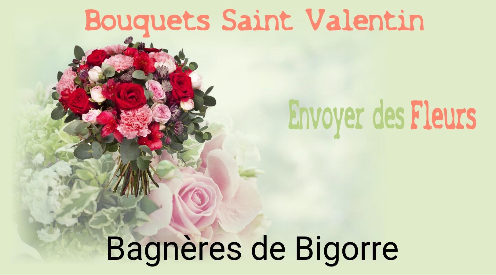 Roses de Saint-Valentin livrées à Bagnères-de-Bigorre